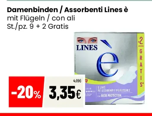 Assorbenti Lines è