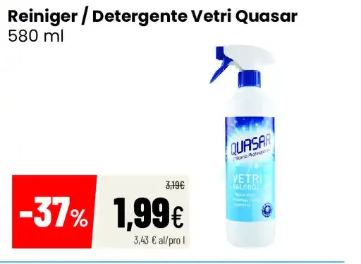 Detergente vetri Quasar