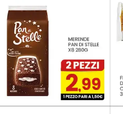 Merende Pan di Stelle x8 280g