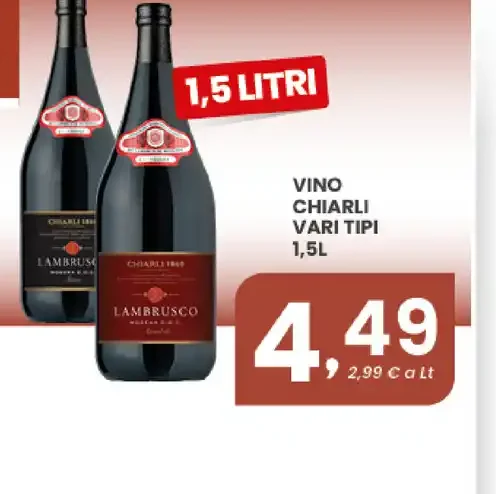 Vino Chiari vari tipi 1,5 L