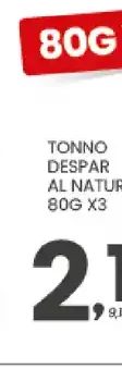 Tonno Despar al naturale