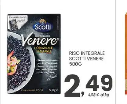 Riso integrale Scotti Venere