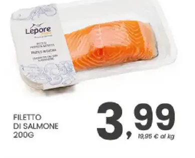 filetto di salmone