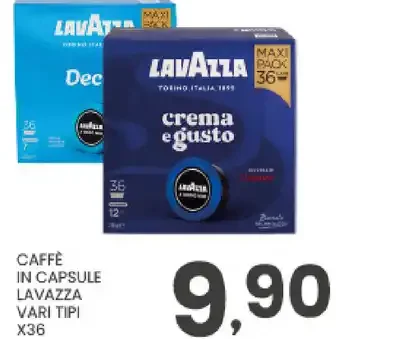 Caffè in capsule Lavazza vari tipi