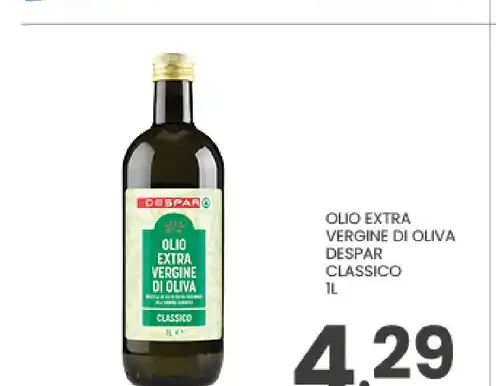 Olio extra vergine di oliva Despar Classico