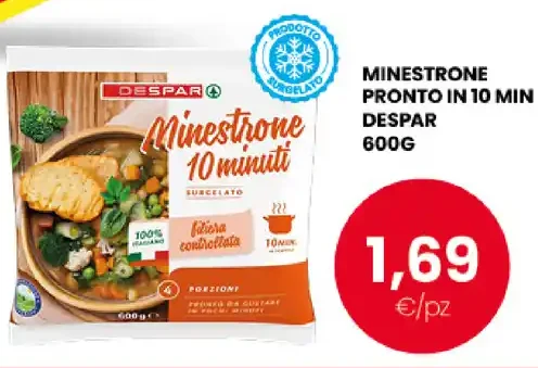 Minestrone pronto in 10 min Despar
