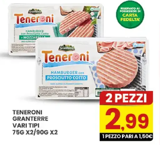 Hamburger con prosciutto cotto e mozzarella