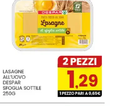 Lasagne all'uovo