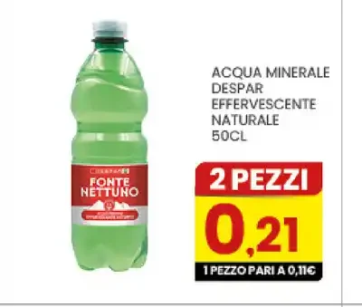 Acqua minerale effervescente
