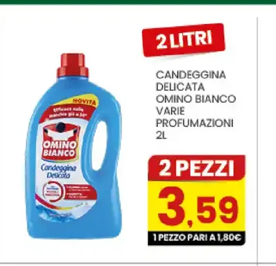 Candeggina delicata Omino Bianco 2 l