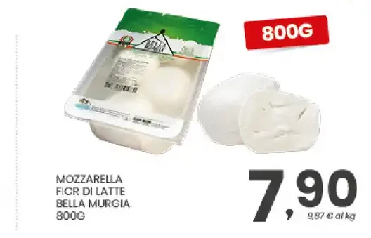 Mozzarella Fior di Latte Bella Murgia 800 g
