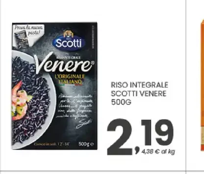 Riso integrale Scotti Venere