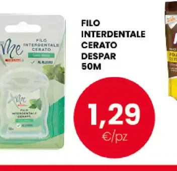 Filo interdentale cerato Despar