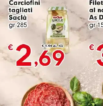 Carciofini tagliati