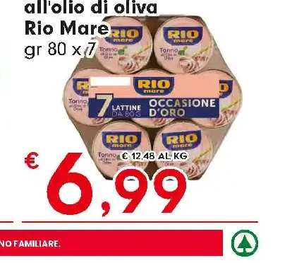 Tonno all'olio di oliva