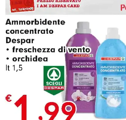 Ammorbidente concentrato