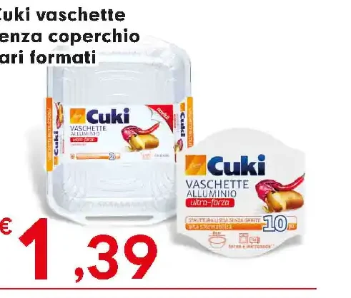 Cuki vaschette