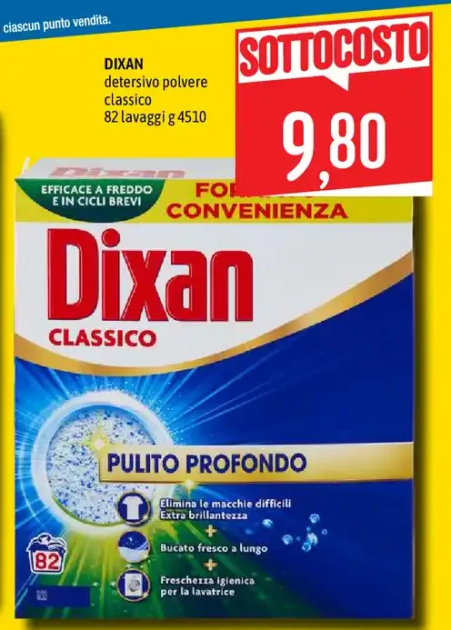 Detersivo polvere classico