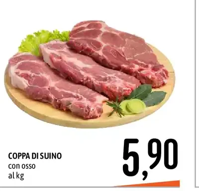 Coppa di suino con osso