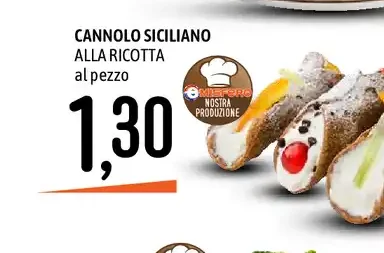 Cannolo siciliano alla ricotta