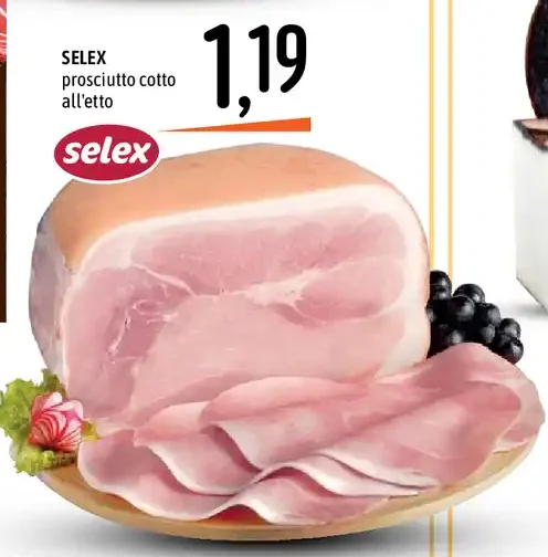 Prosciutto cotto
