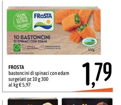 Bastoncini di spinaci con edam