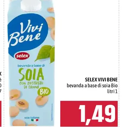 Bevanda a base di soia bio