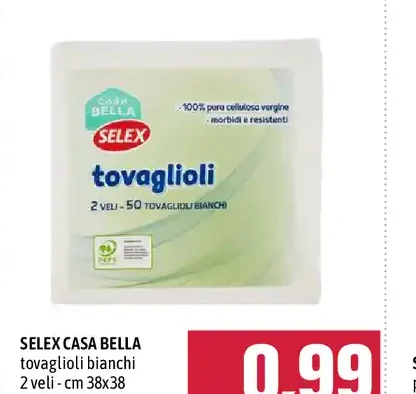 Tovaglioli bianchi