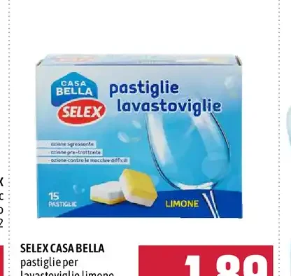 Pastiglie per lavastoviglie al limone
