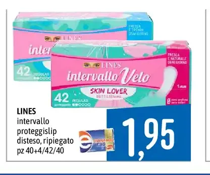 Assorbenti Lines Intervallo Velo