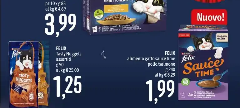 Bustine gatto Felix Le Ghiottonerie