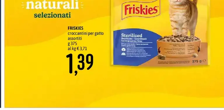 Croccantini per gatto Friskies