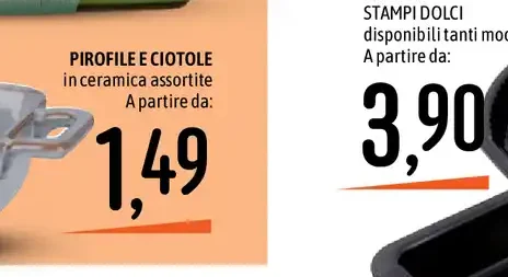 Pirofile e ciotole in ceramica