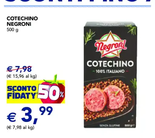 Cotechino Negroni