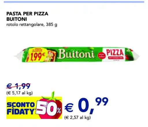 Pasta per pizza Buitoni