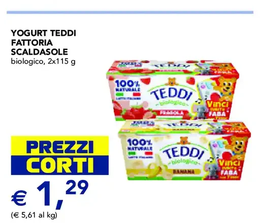 Yogurt Teddi Fattoria Scaldasole