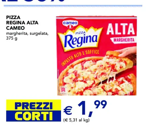 Pizza Regina Alta Cameo