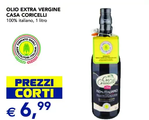 Olio extra vergine di oliva Casa Coricelli
