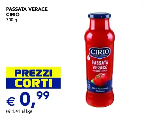 Passata Verace Cirio