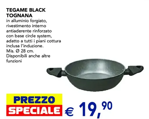 Tegame Black Tognana