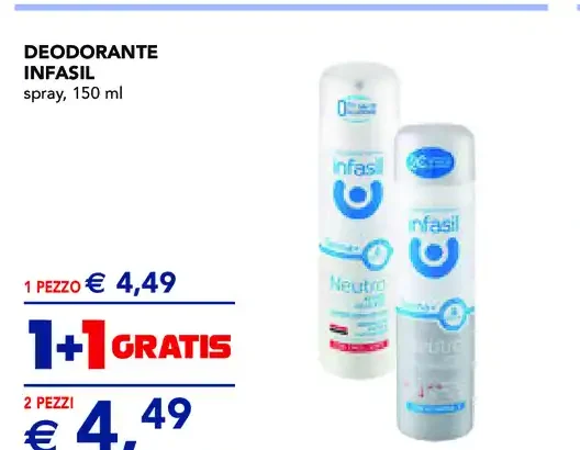 Deodorante Infasil