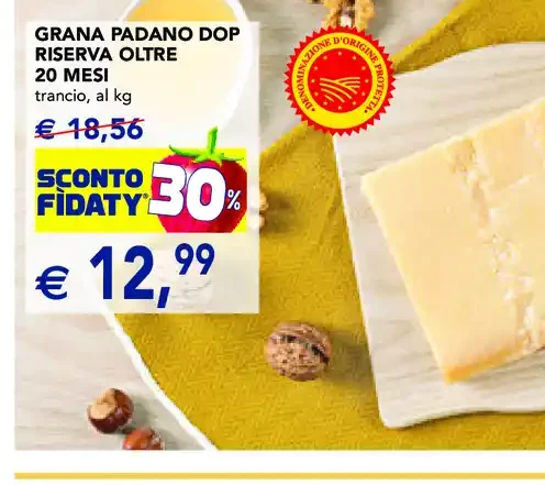 Grana Padano DOP Riserva oltre 20 mesi