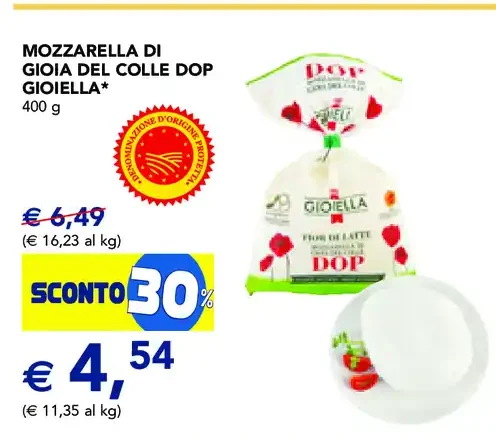 Mozzarella di Gioi del Colle DOP Gioiella