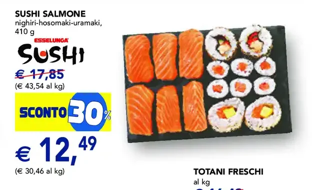 Sushi salmone