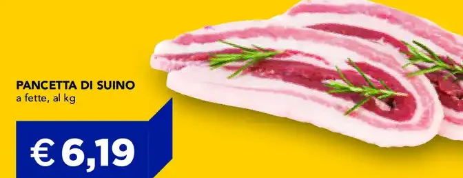 Pancetta di suino
