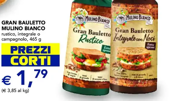 Gran bauletto Mulino Bianco