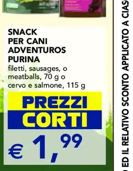 Snack per cani Adventuros Purina