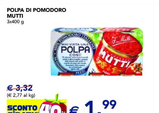 Polpa di pomodoro Mutti