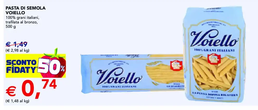 Pasta di semola Voiello