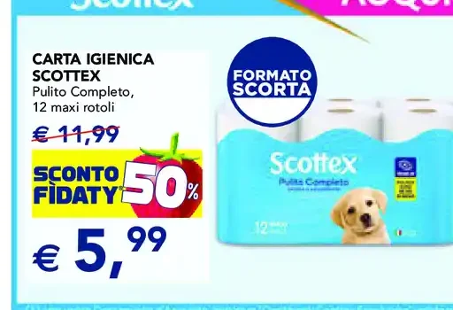 Carta igienica Scottex